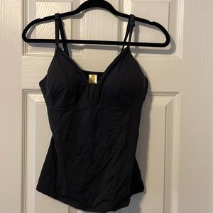 Black Tankini Top